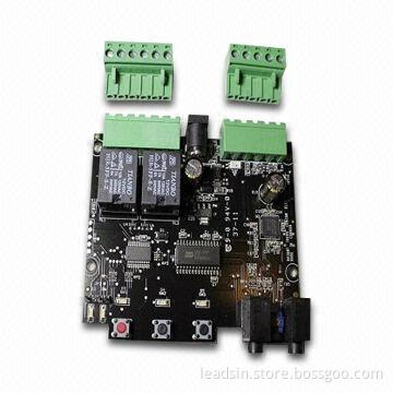 PCB Assembly Board for Sound Control with HASL Finishing and Screw Terminal